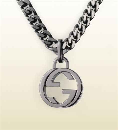 silver gucci pendant|gucci pendant necklace.